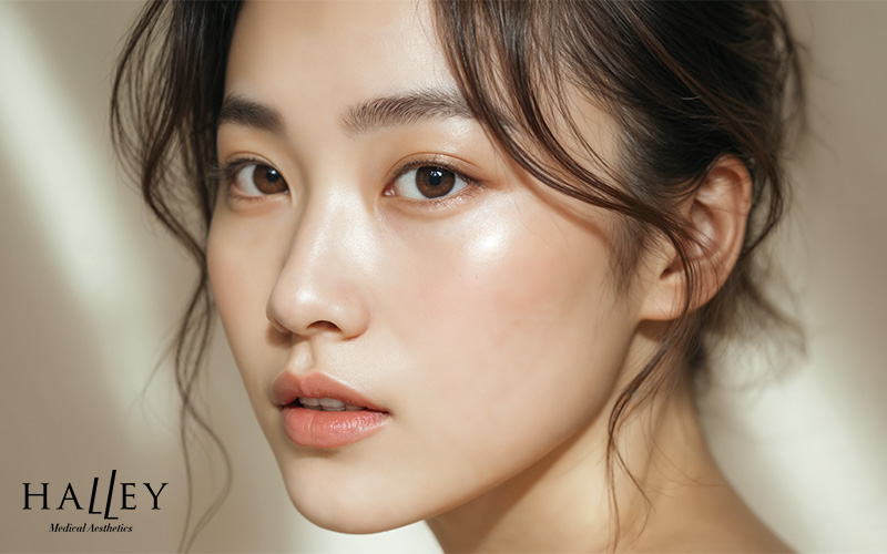 Phong cách trang điển Korean Glass Skin