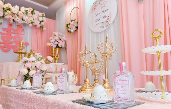 Dịch vụ trang trí gia tiên Kim Hỷ Wedding
