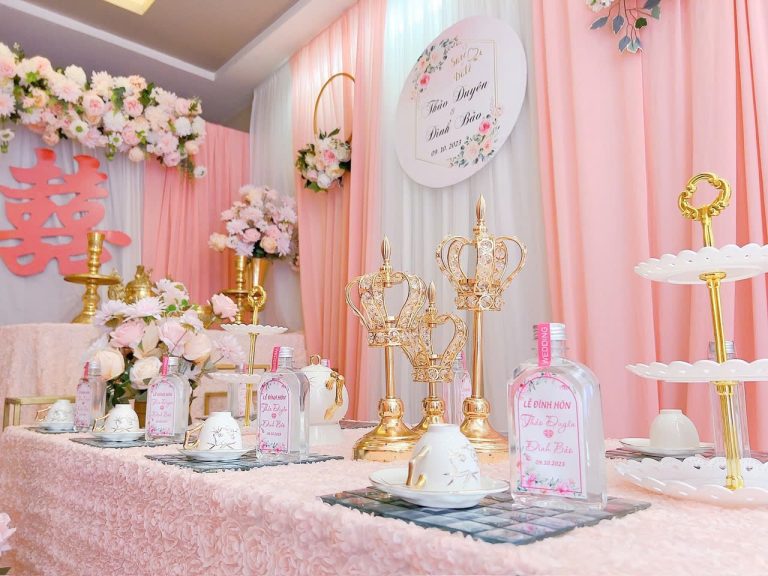 Dịch vụ trang trí gia tiên Kim Hỷ Wedding
