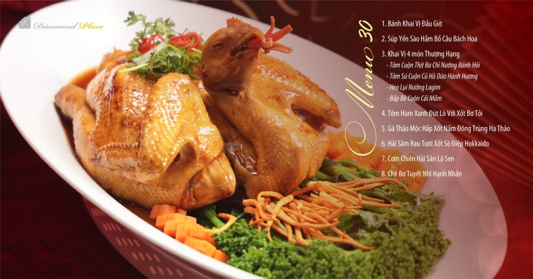 Nhà hàng tiệc cưới Diamond Place Hồ Văn Huê quận Phú Nhuận – Giá bàn từ 4,7 triệu