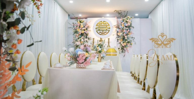 Dịch vụ trang trí gia tiên quận Tân Phú Yame Wedding – Trọn gói từ 5 triệu