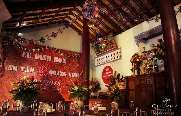 Dịch vụ trang trí gia tiên Cherry Wedding