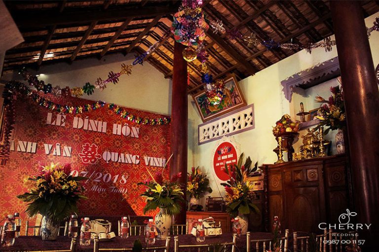 Dịch vụ trang trí gia tiên Cherry Wedding