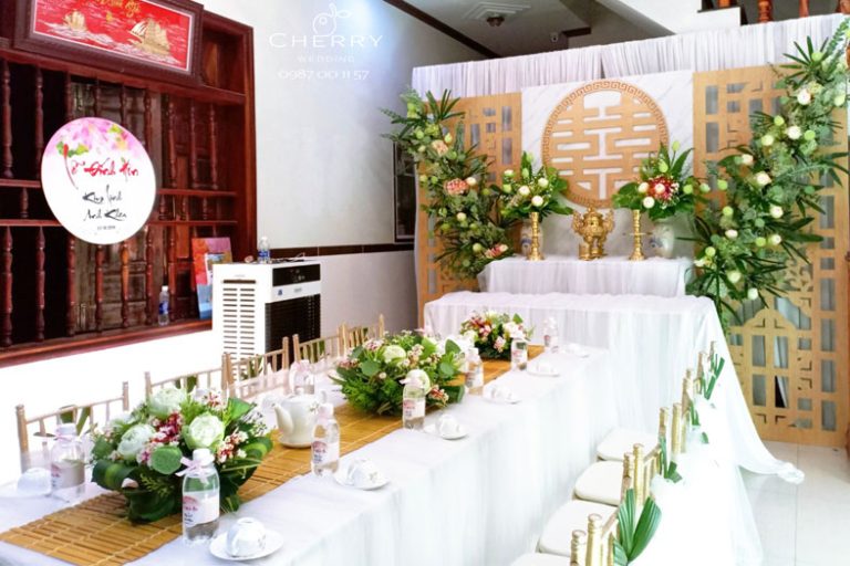 Dịch vụ trang trí gia tiên Cherry Wedding