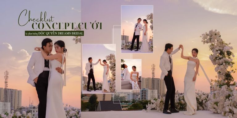 Dreams Bridal Studio chụp hình cưới đẹp quận 12 – HCM