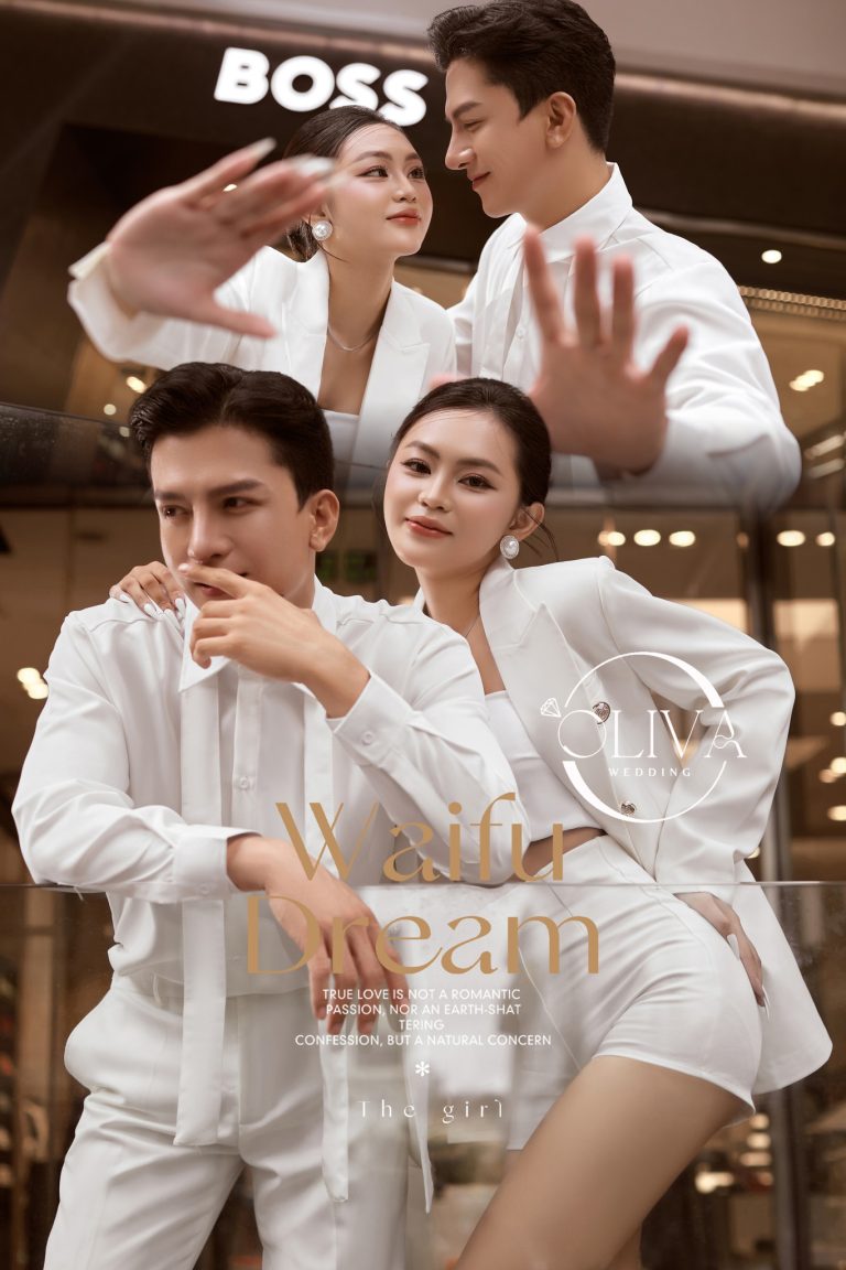 Oliva Wedding Studio chụp ảnh cưới đẹp từ studio đến ngoại cảnh Sài Gòn