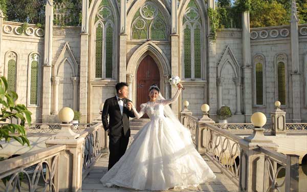 chụp ảnh cưới phong cách châu âu
