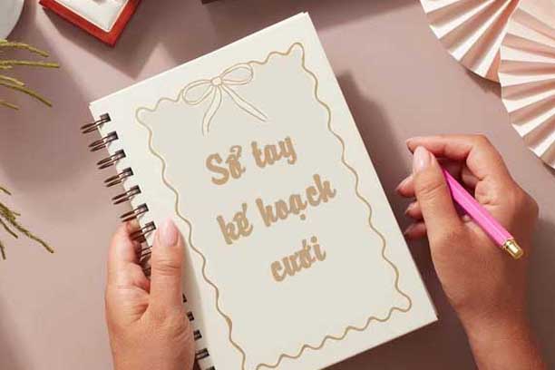 sổ tay kế hoạch cưới